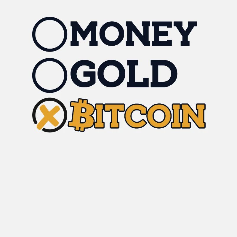 Argent, Or, Bitcoin, Crypto-monnaie, Blockchain