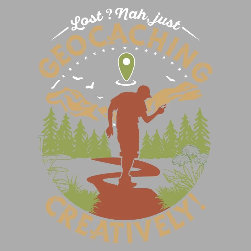 Perdu? Non, il s’agit simplement de géocaching de manière créative !