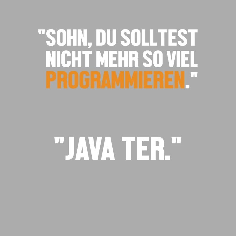 Sohn Programmieren Ja Vater Developer Coder