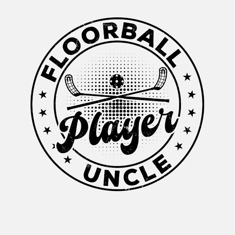 Floorball Player Uncle