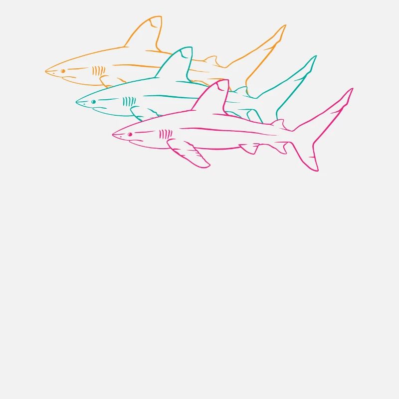 Requins Néon Duo Majesté Océan