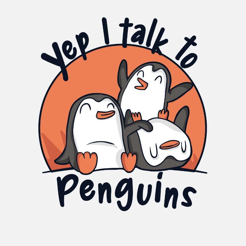 I Talk To Penguins Seabird King Penguin