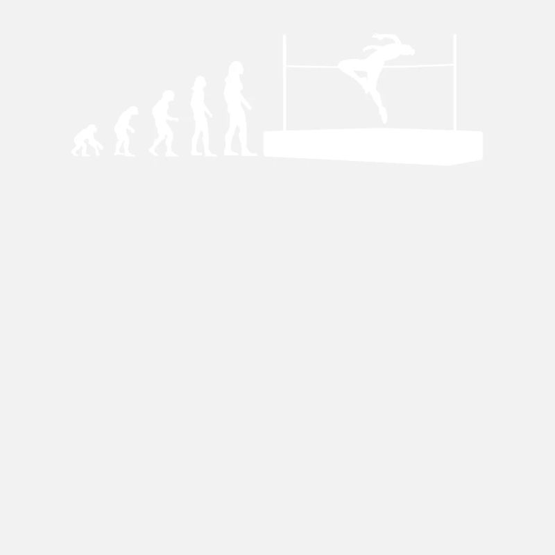 Cadeau d’athlète de saut en hauteur Evolution