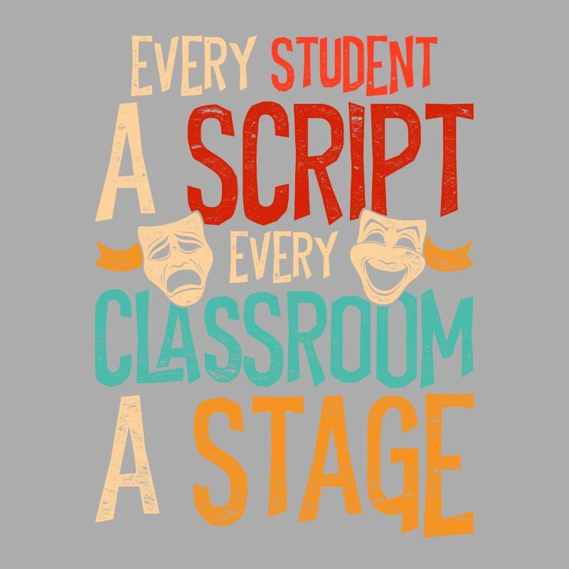 Schauspiellehrer Student A ScriptClassroom A Stage