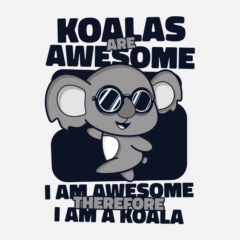 Koalas sind tolle Koalabären Phascolarctos