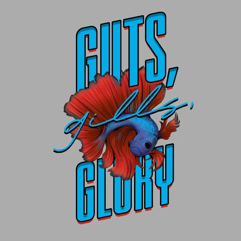 Poisson Betta Betta Guts Gills Glory
