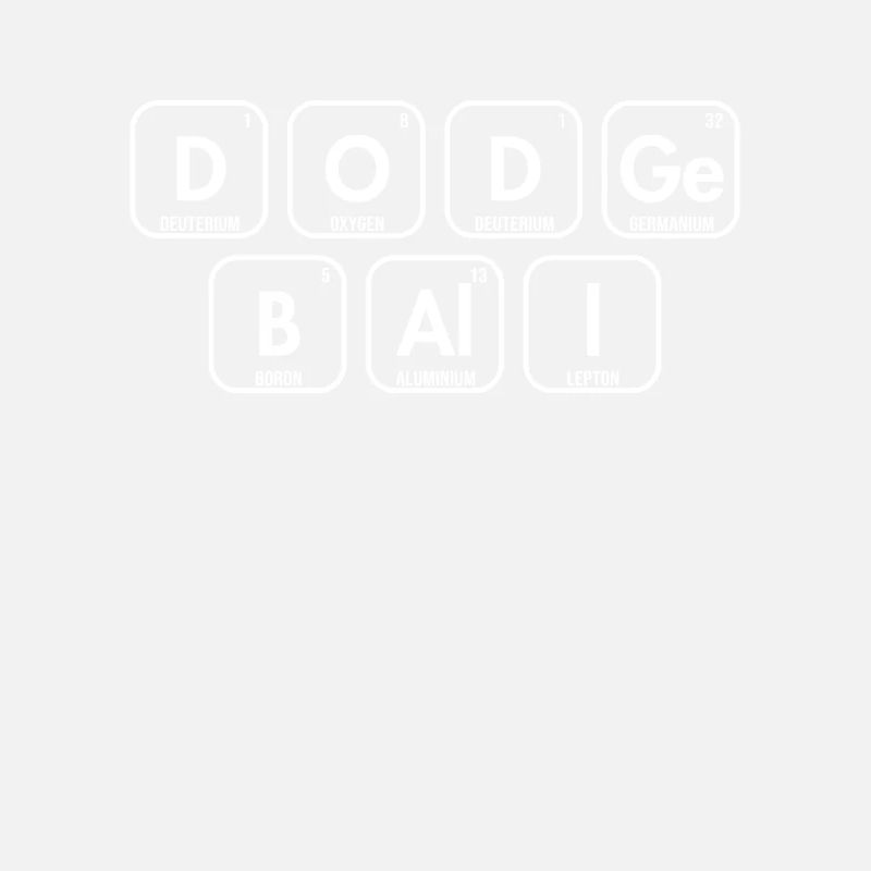 Dodgeball Periodic Table Of Elements Game Team