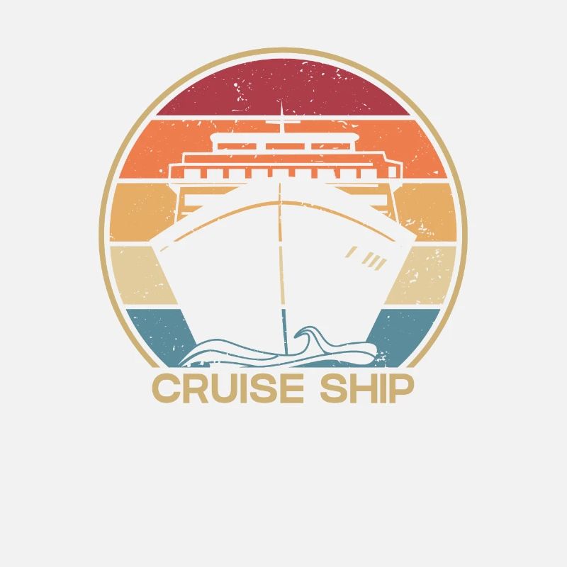 Bateau de croisière rétro Passager Passagers Passagers