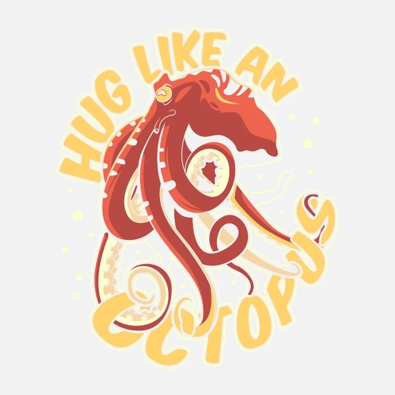 Câlin comme une pieuvre Cephalopoda Octopodes