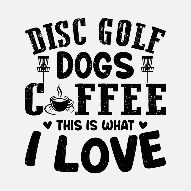 Disc Golf Chiens Café C’est Ce Que J’Aime - Disque G