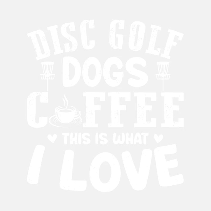Disc Golf Chiens Café C’est Ce Que J’Aime - Disque G