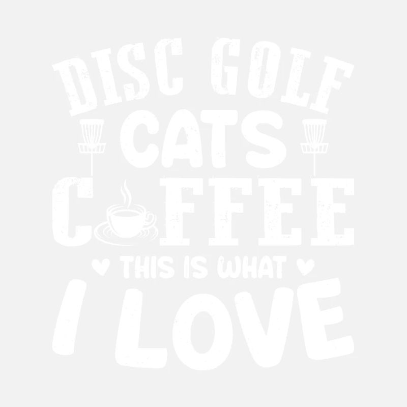 Disc Golf Cats Café C’est ce que j’aime - Disc G