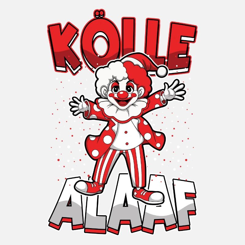 Kölle Alaaf Carnaval Clown Drôle Cologne Célébration