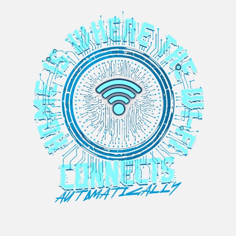 Computer Scientist Home Is Wi-Fi Connects Automatically