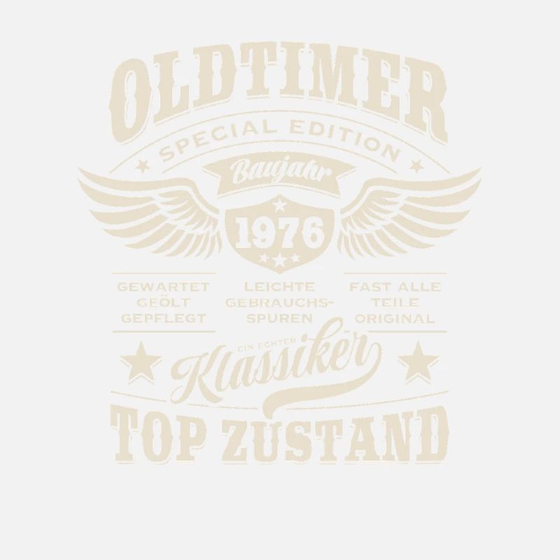 Oldtimer Baujahr 1976 - Geburtstag - Geschenk
