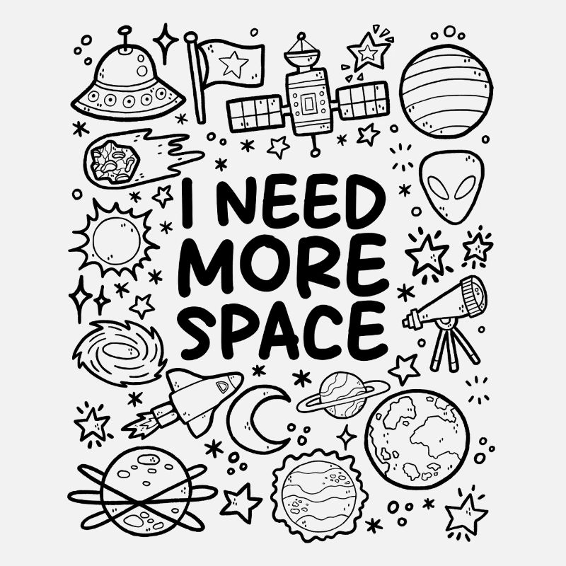 I need more space... er, space!