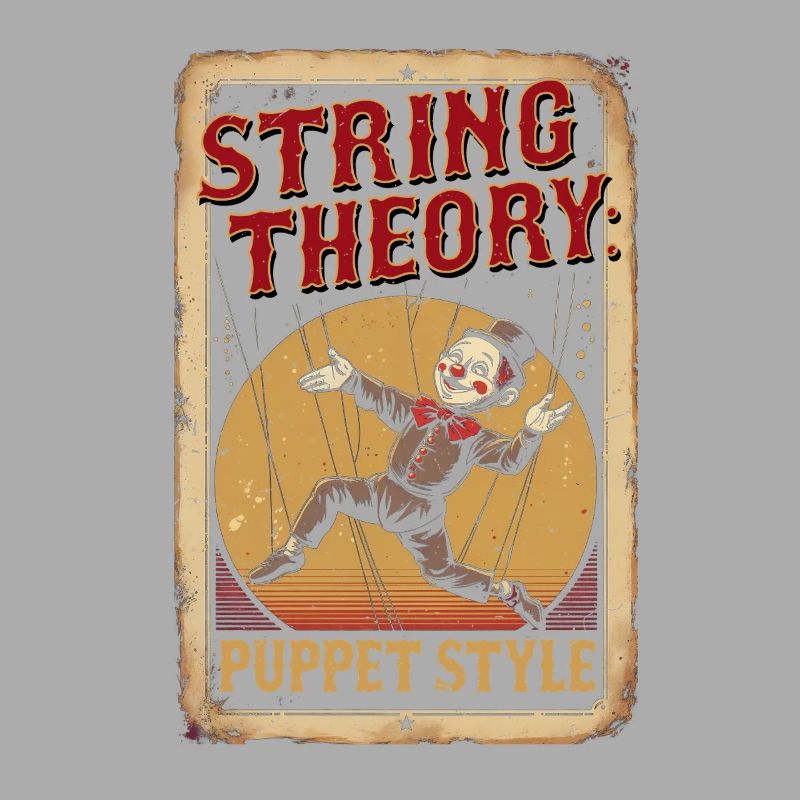 Bauchredner String Theory Puppet Style