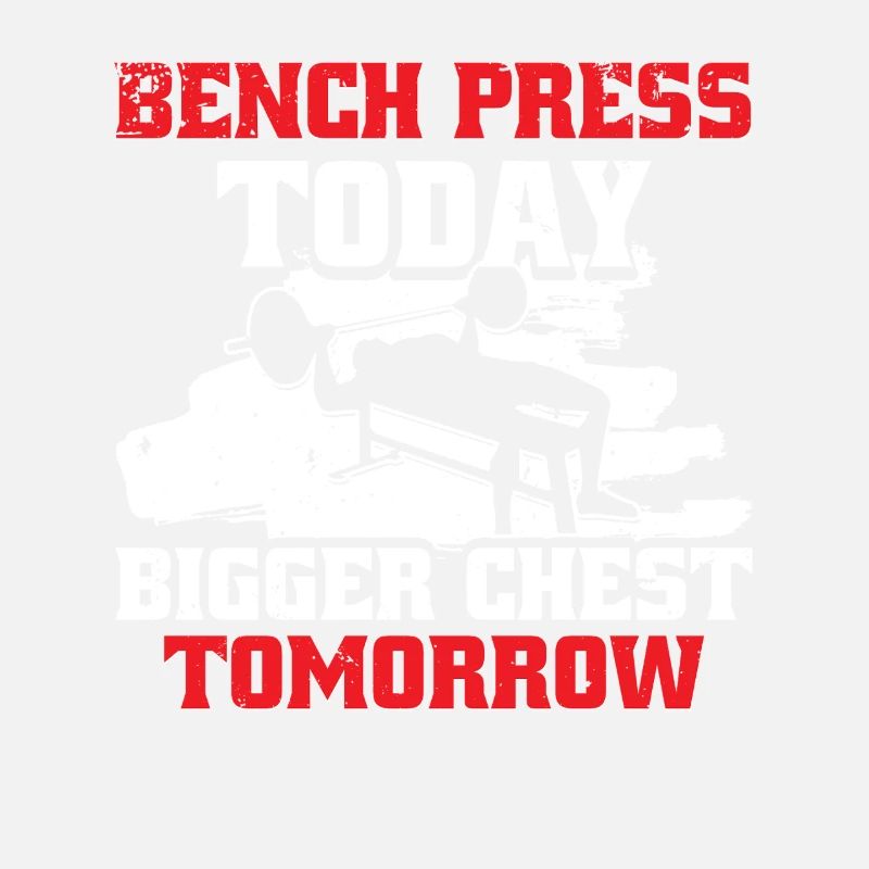 Chest Training Bodybuilder Bench Press Today