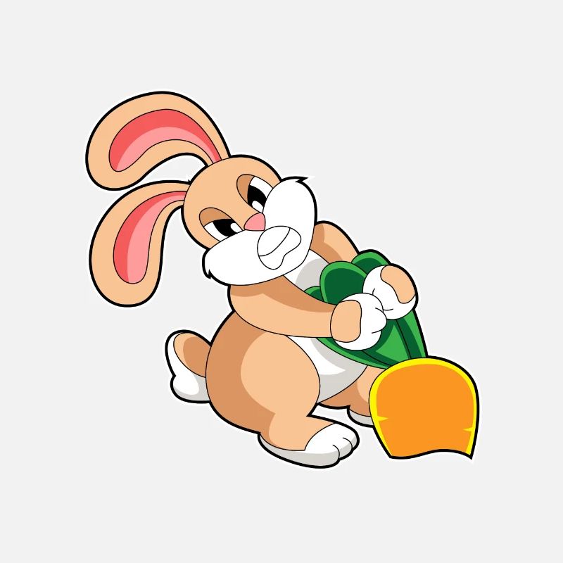 Rabbit with carrot