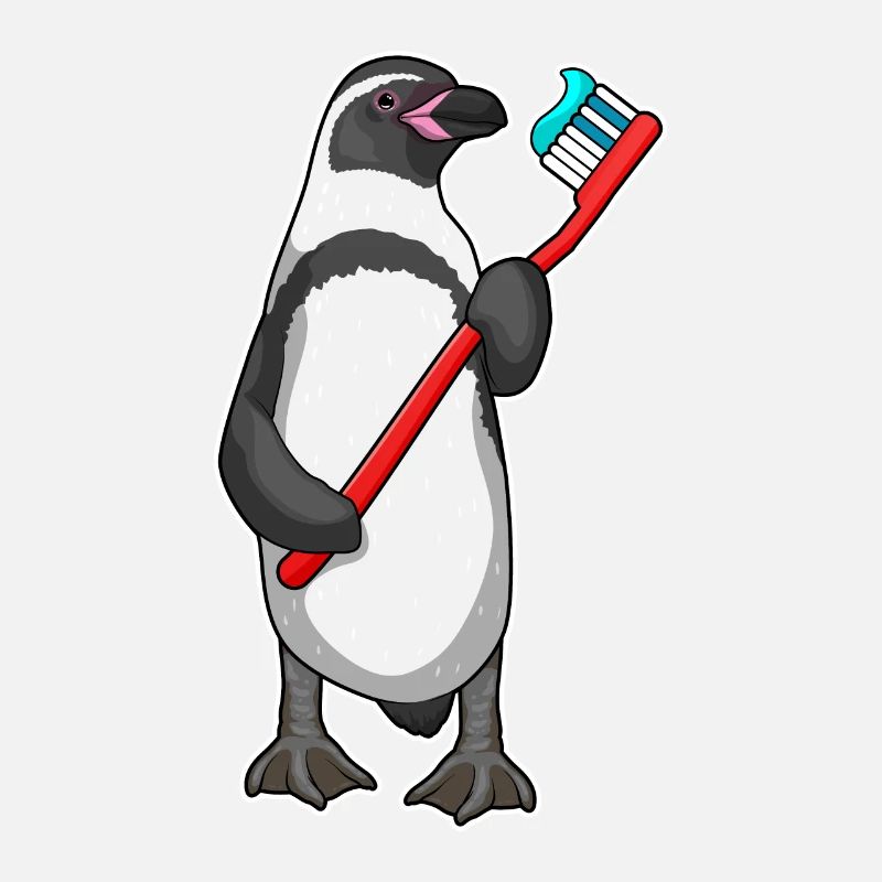 Brosse à dents Pingouin