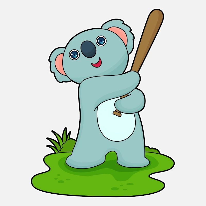 Koala Baseball Baseballschläger