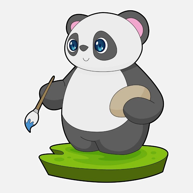 Panda Paint Brush
