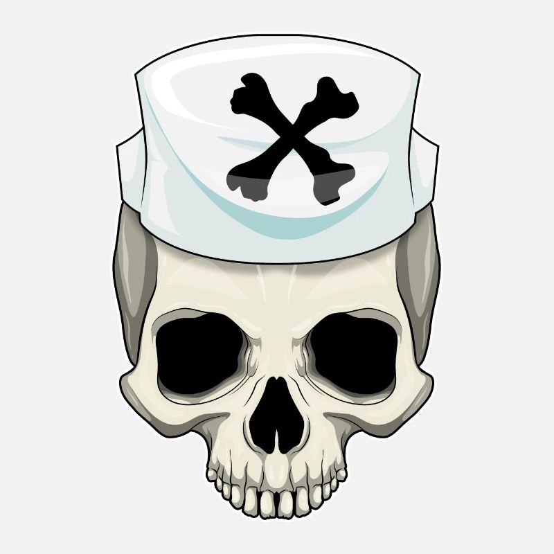 Totenkopf Krankenschwester