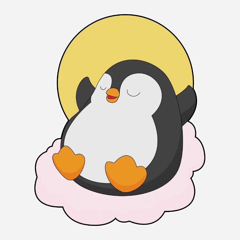 Pinguin Wolken