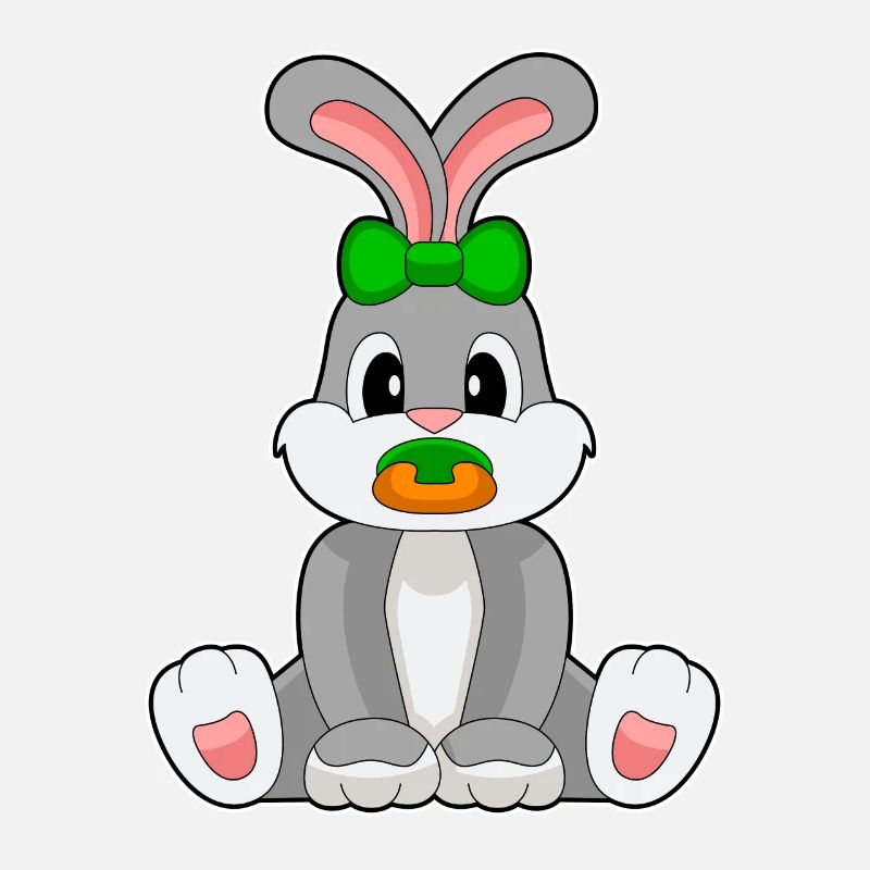 Sucette pour bébé lapin
