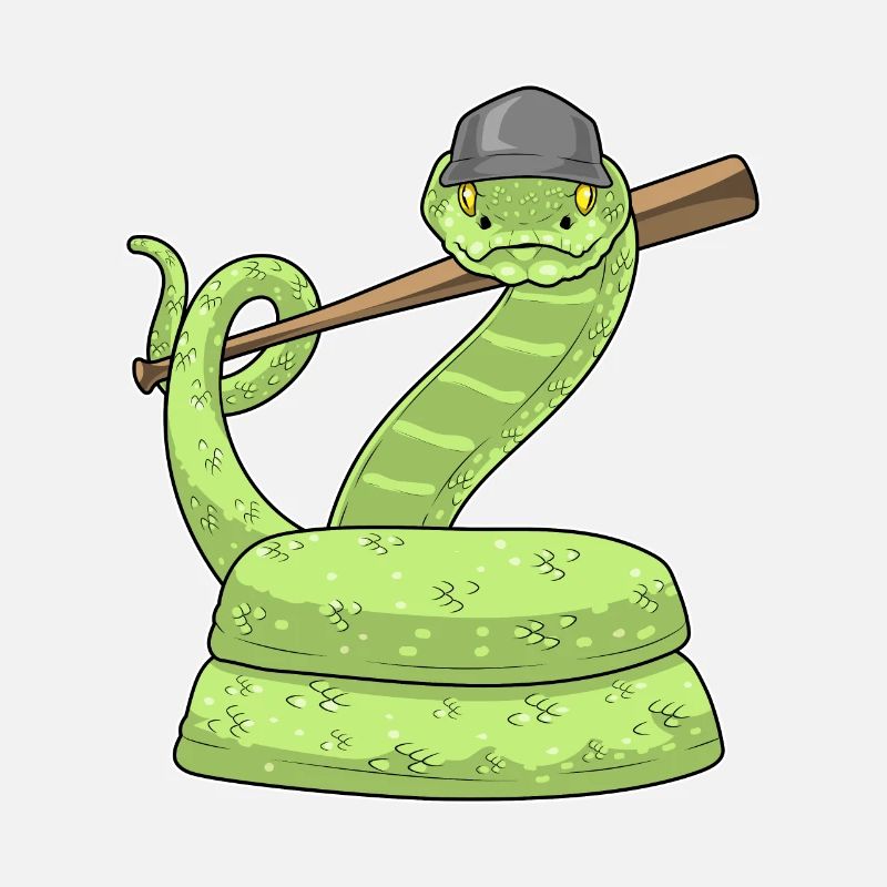 Snake Baseball Batte de baseball