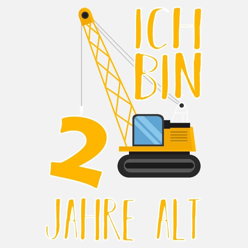 2. Geburtstag Bagger Kindergeburtstag Geschenkidee