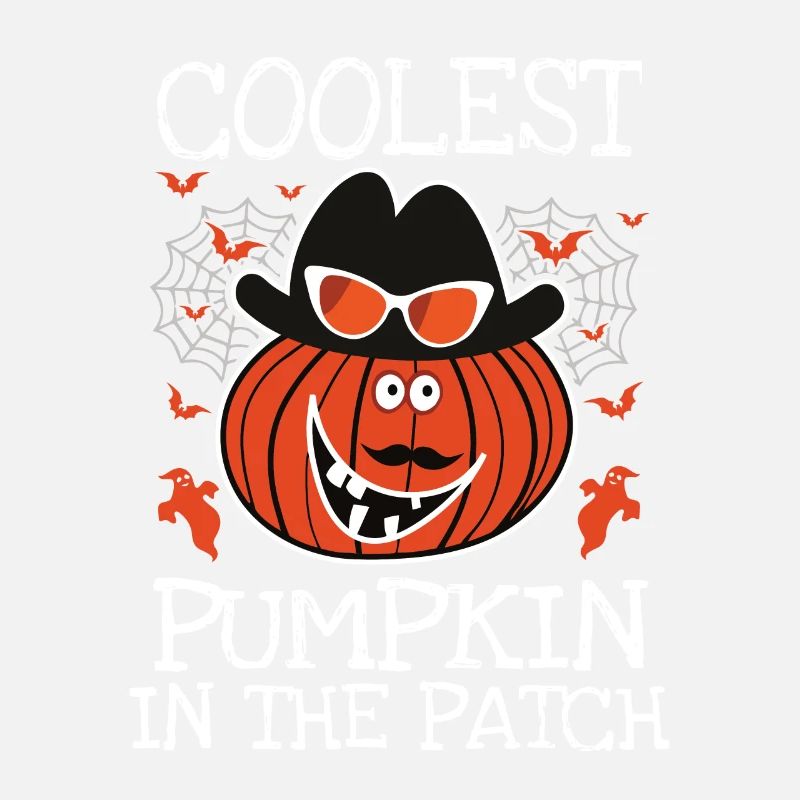 La citrouille la plus cool du patch Halloween