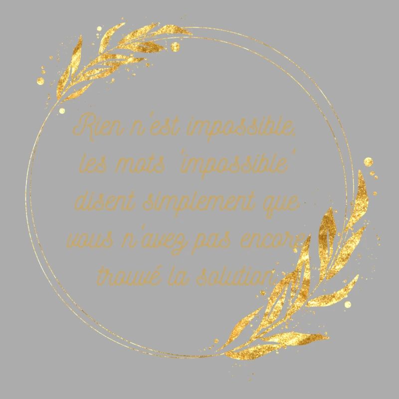 Impossible n'est pas Solution