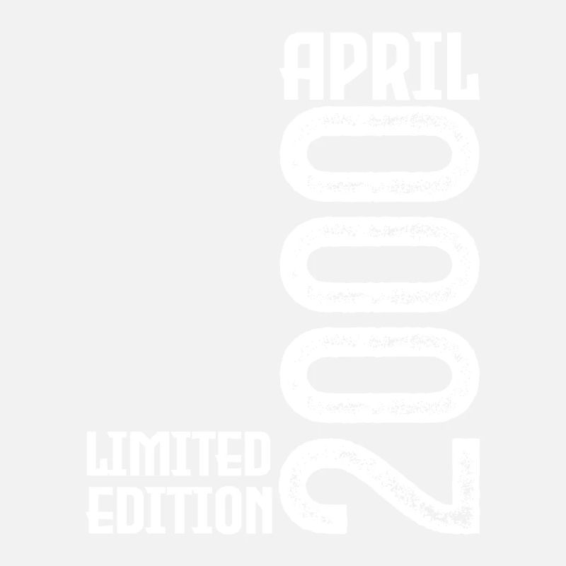 Gift April 2000. Anniversary April 2000. April.