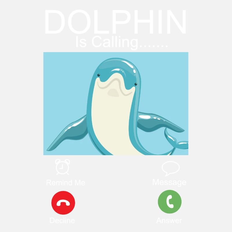 Dolphin Phone Display Dolphin Is