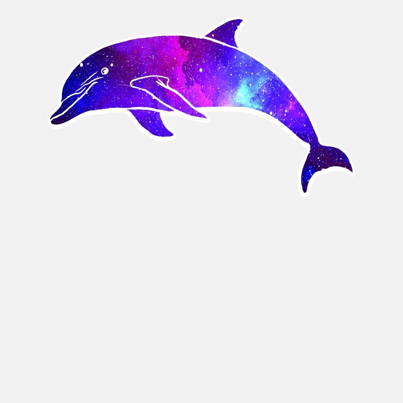 Dolphin Space Galaxy