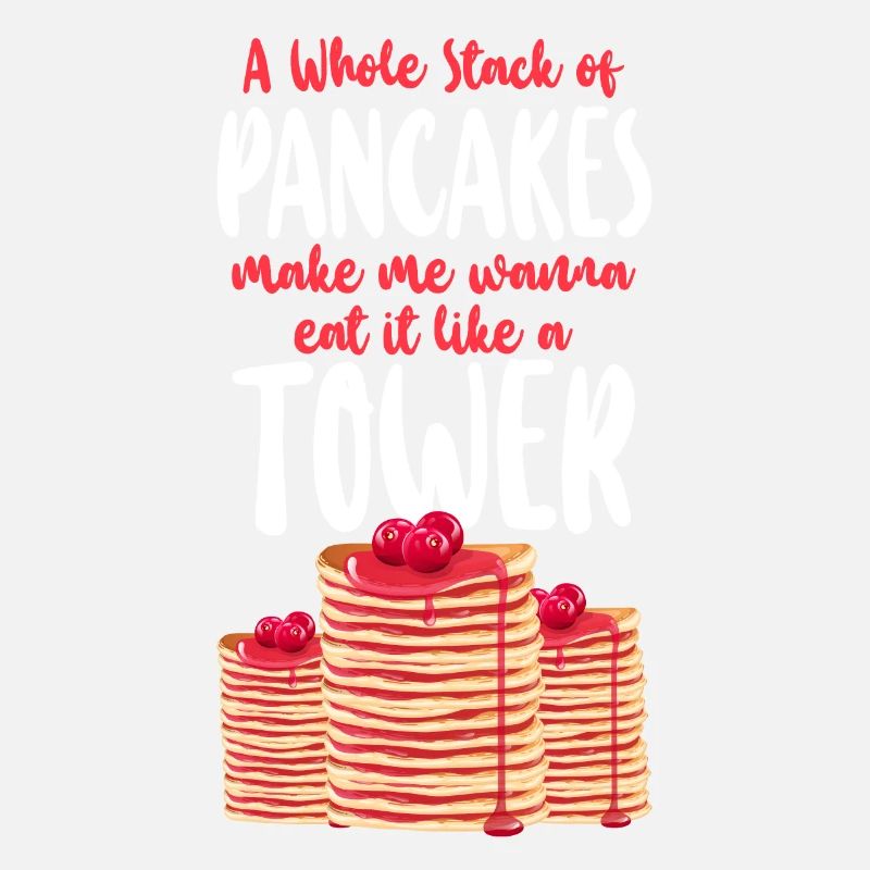 Pancake Lover Kids A Whole Stack