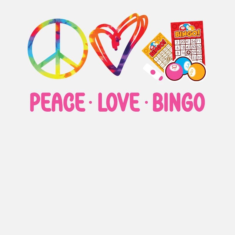 Bingo Player Tie Dye Peace Love