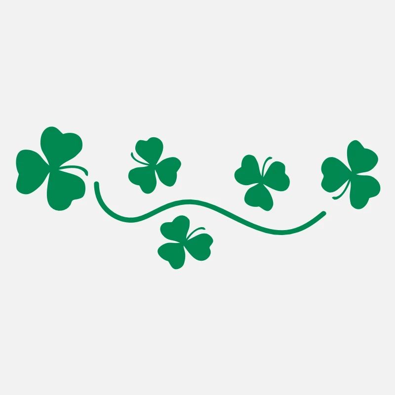 feuilles shamrock de trèfle