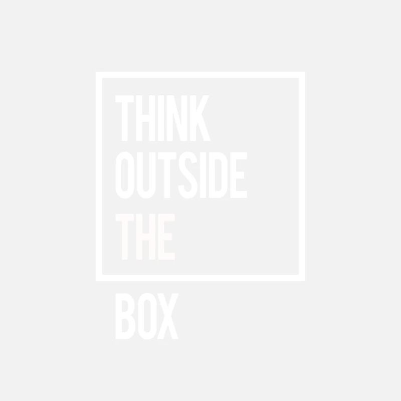 think outside the box motivation sprüche