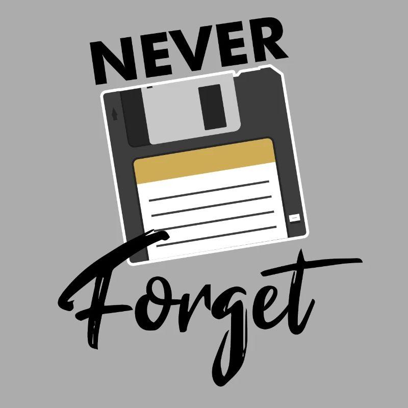Nerd Nerds Diskette Spruch