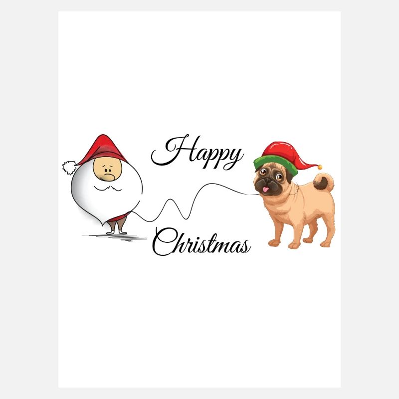 Santa mit hund