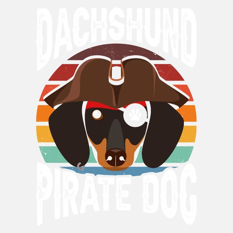 Teckel Chien Pirate