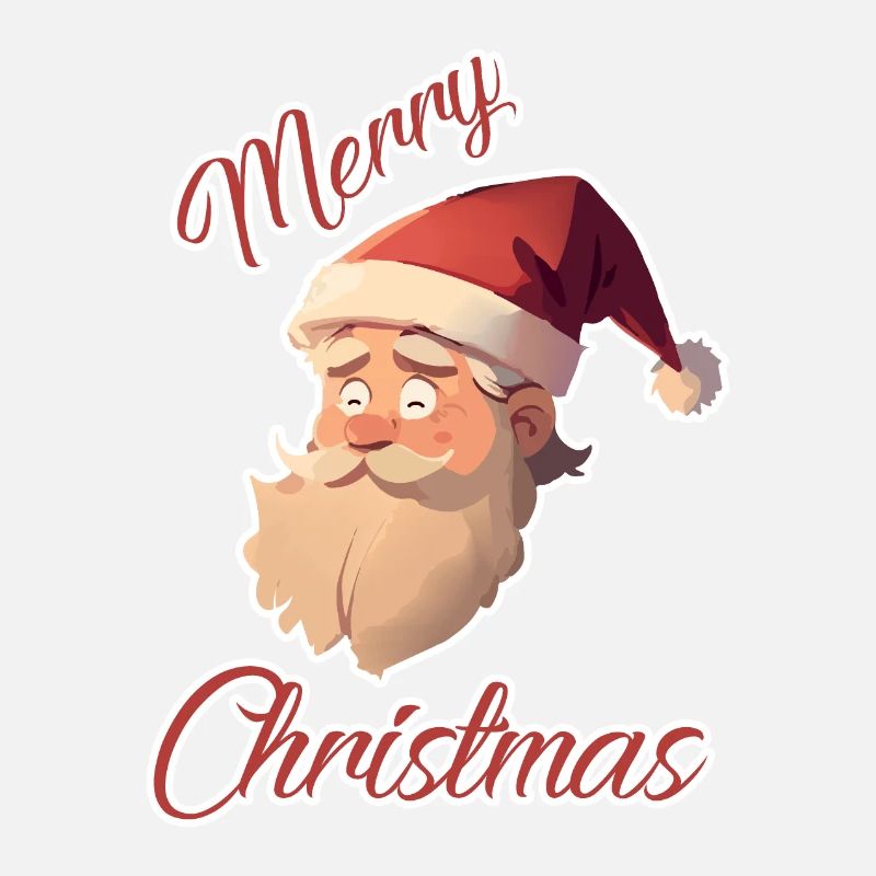 Glücklicher Weihnachtsmann (Schlaganfall)