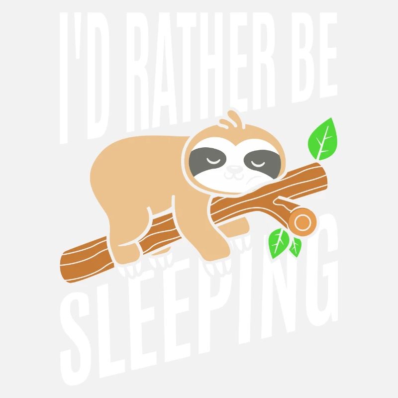 I'd rather sleep t-shirt