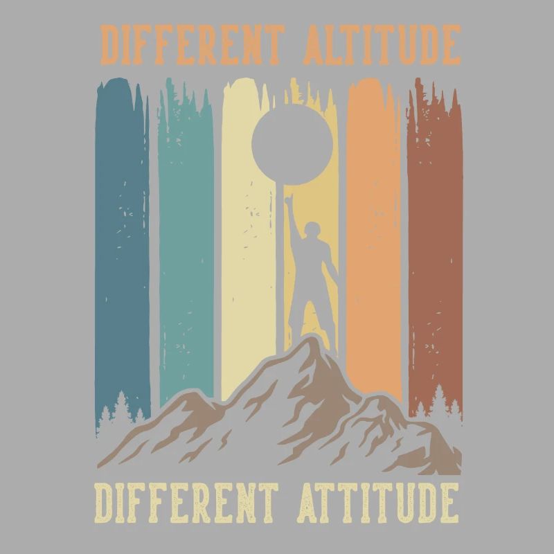 Different altitude different attitude