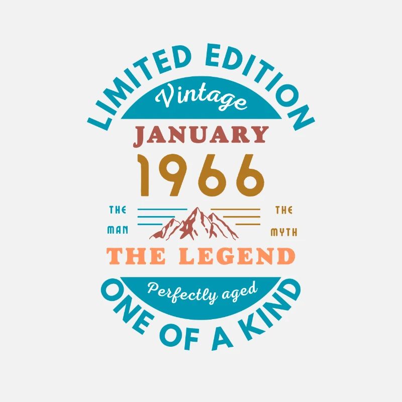 January 1966 Anniversaire Édition Limitée