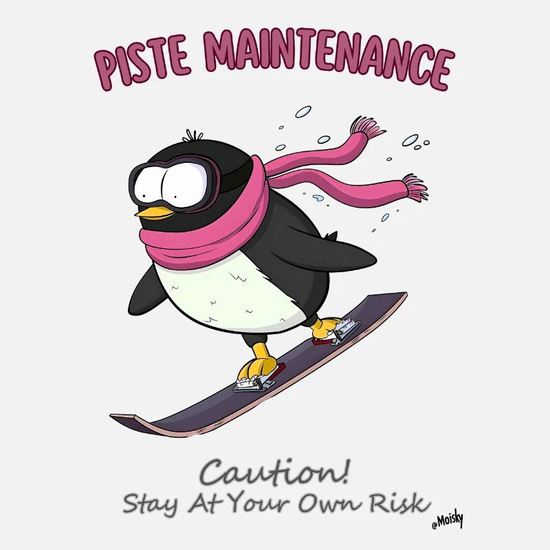 Piste Penguin: The Slope-Shredding Buddy