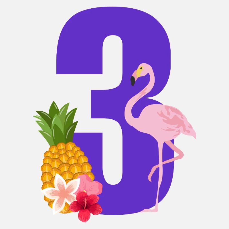 3rd Anniversary Flamingo