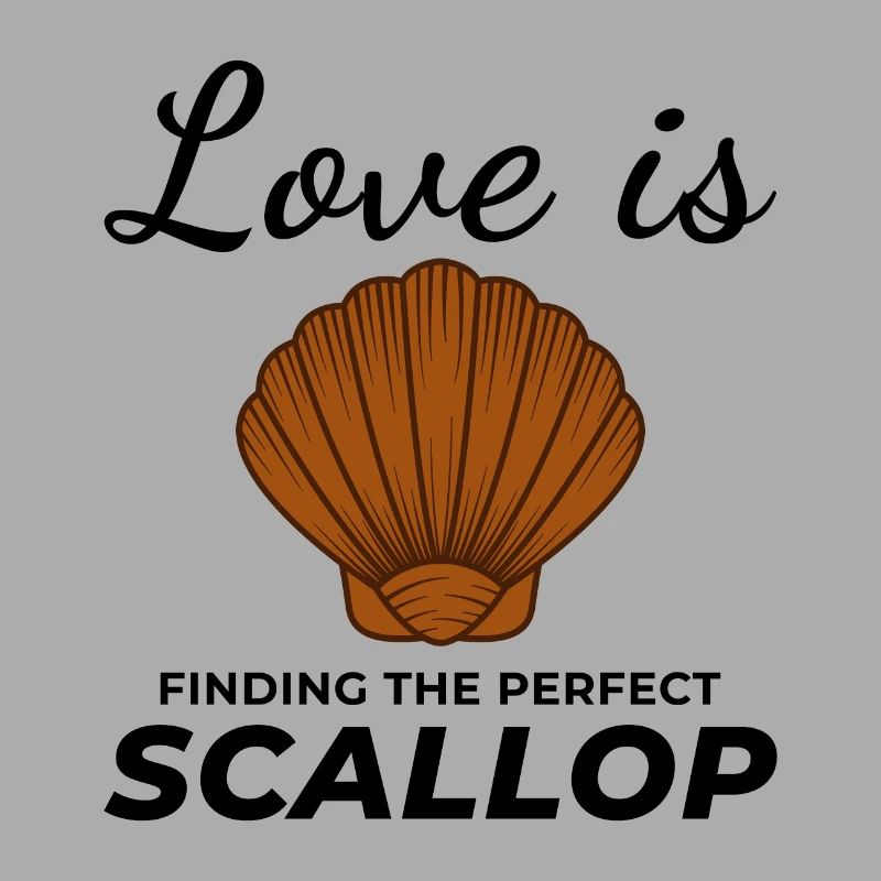 Scallop Seashells Collector Beachcomber Shellfish